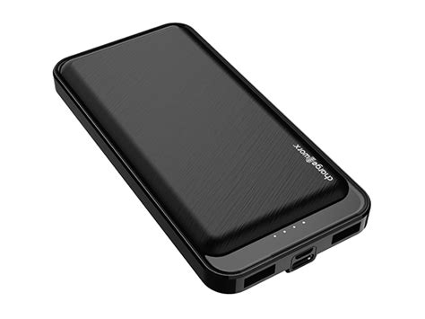 Chargeworx Mah Dual Usb Slim Power Bank Black Entrepreneur