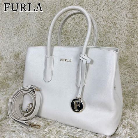 50％割引グレイ系半額sale★ Furla 2ウェイ ハンドバッグショルダーバック ハンドバッグ バッググレイ系 Otaonarena