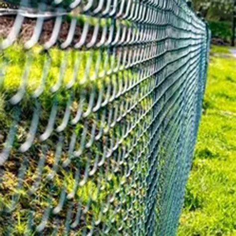 Hot DIP Galvanized Chain Link Fence Hexagonal Wire Mesh Garden Security Fence Chain Link Fence