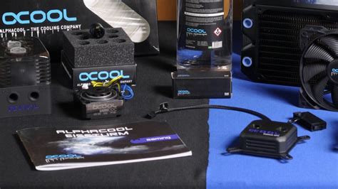 Unboxing Alphacool Eissturm Hurricane Water Cooling Kit Youtube