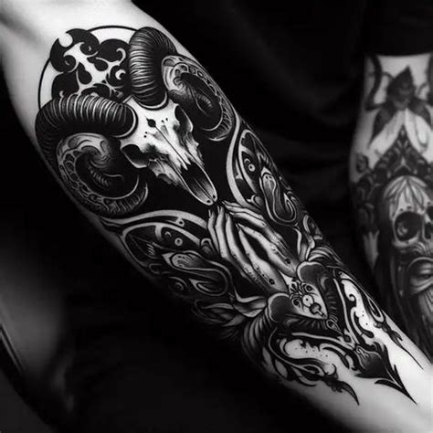 70 Dark And Meaningful Gothic Tattoo Ideas To Rebel Against Society ...