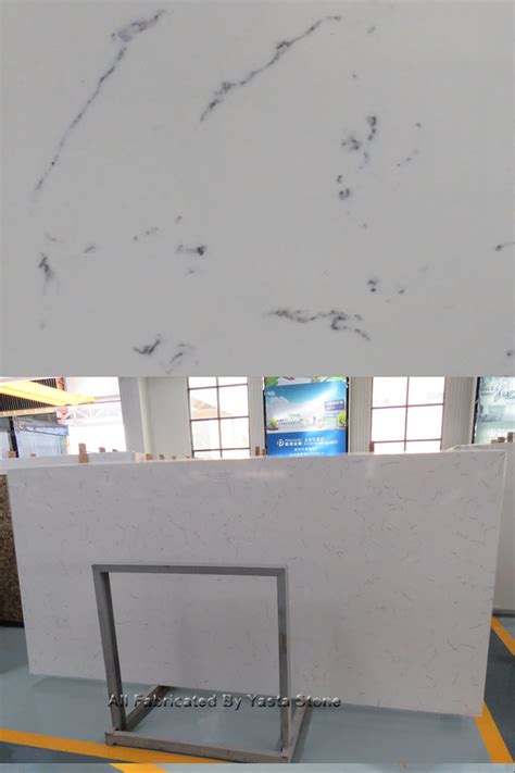 Snow White Quartz Stone Slabs,China Factory offered Artifical ...