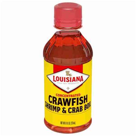 Louisiana Fish Fry Concentrated Crawfish Shrimp Crab Boil 8 Oz