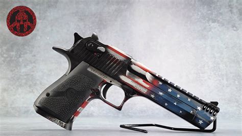 Desert Eagle 50AE 6 Star Spangled Banner Spartan Defense Armory