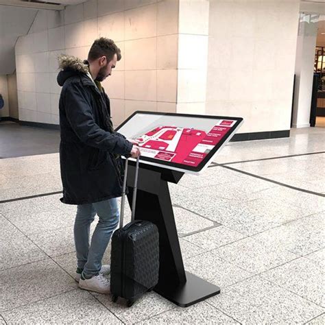 touch screen kiosk information retail digital displays