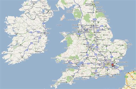 Map Of Motorway Service Stations Uk