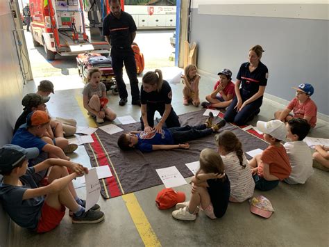 Visite de la Caserne des pompiers d AMOU Vendredi 23 Juin 2023 École