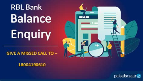 Rbl Bank Balance Enquiry By Numbermissed Callsmsnetbankingatm