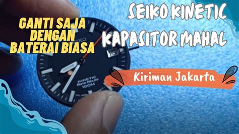 Reparasi Jam Seiko Kinetic Cara Ganti Baterai Biasa Kiriman Daan