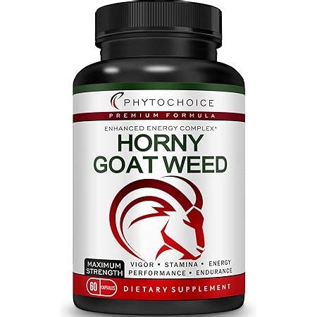 Amazon Horny Goat Weed For Men Women Mg Epimedium Energy