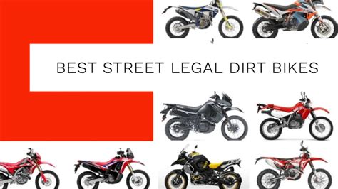 Best Street Legal Dirt Bikes Youtube