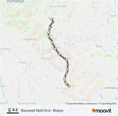 re Route Schedules Stops Maps Bucureşti Nord Gr ABraşov Updated