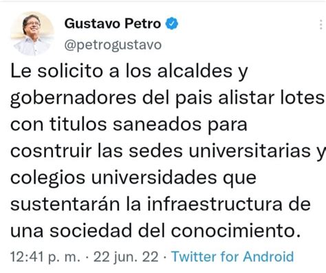 fecode on Twitter RT Nelsonalarcon74 Lo primero Educación gratuita