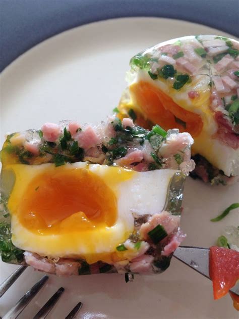 Œufs gelé Oeuf en gelée Terrine Cuisine