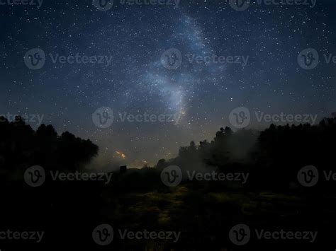 Colorful Cosmic Background with Light, Shining Stars, Stardust and ...