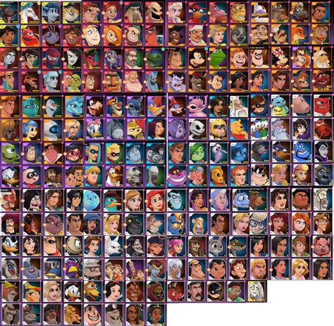 New Disney Heroes Battle Mode Roster As Of Edas Prize Wall R