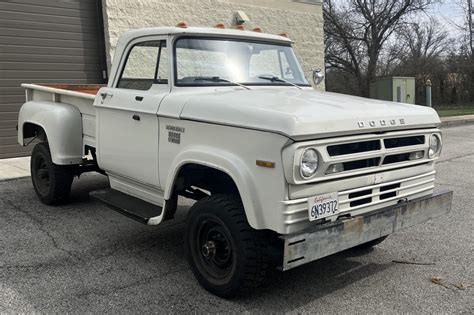 No Reserve 1970 Dodge W300 Power Wagon For Sale On BaT Auctions Sold