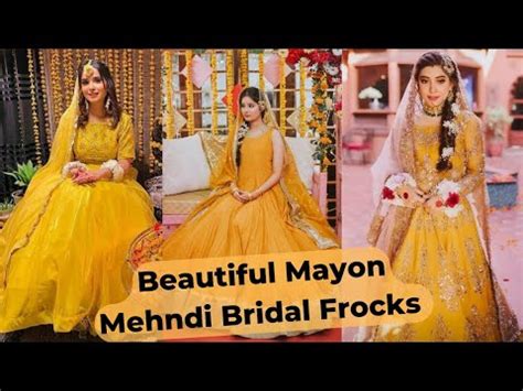 Haldi Ubtan Bridal Dresses Looks Beautiful Mayon Mehndi Bridal