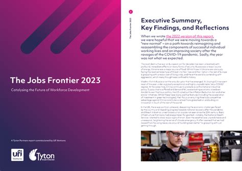 Ufi Future Of Work The Jobs Frontier 2023