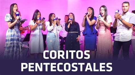 Cadena De Coros Pentecostales De Fuego 🔥 En Vivo Gp Band Youtube