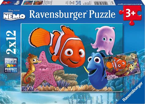 Ravensburger Kinderpuzzle Nemo Der Kleine Ausrei Er Puzzle