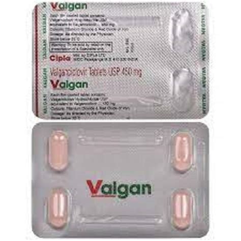 Valganciclovir 450 Mg Tablet Prescription At Rs 1000 Stripe In Nagpur