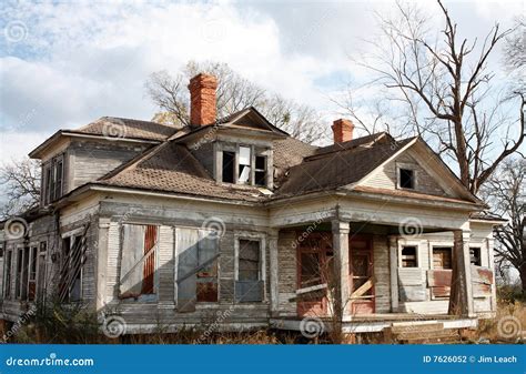 Old Abandoned House Stock Photo Image Of Broken Farm 7626052