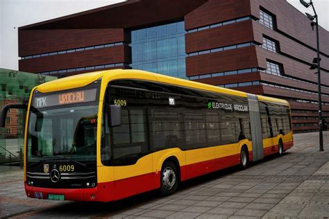 Linia K Pierwsza W Pe Ni Elektryczna Linia Autobusowa We Wroc Awiu