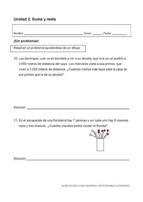 La Clase De Mabel Fichas De Repaso De Matem Ticas Tema