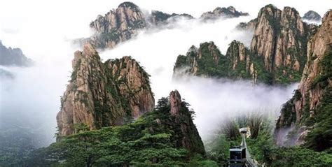 五岳归来不看山，黄山归来不看岳 莲花峰 黄山 五岳 新浪新闻