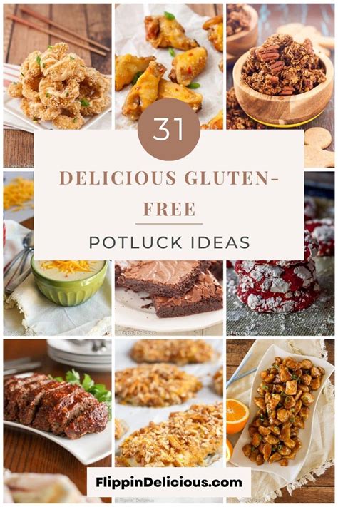 31 Delicious Gluten Free Potluck Ideas Flippin Delicious