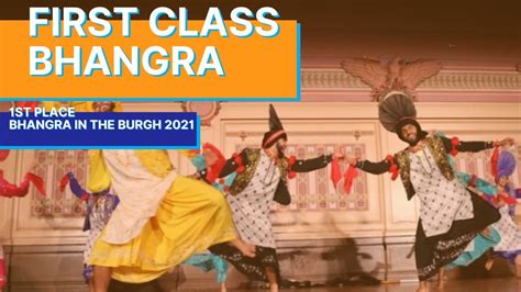 First Class Bhangra At Bhangra In The Burgh Front Row First Place