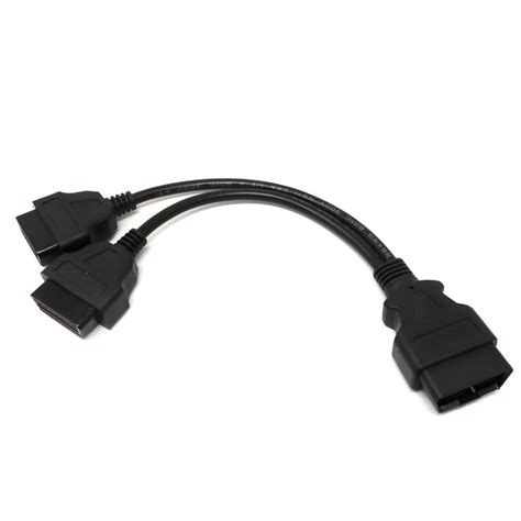 Buy Accugps Obd Ii Splitter Y Cable J Pin Male To Dual Female