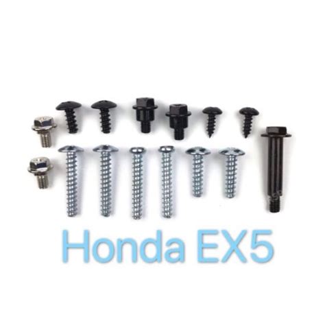 Honda Ex Hp Hi Power High Power Ex Dream Handle Cover Screw Skru Set