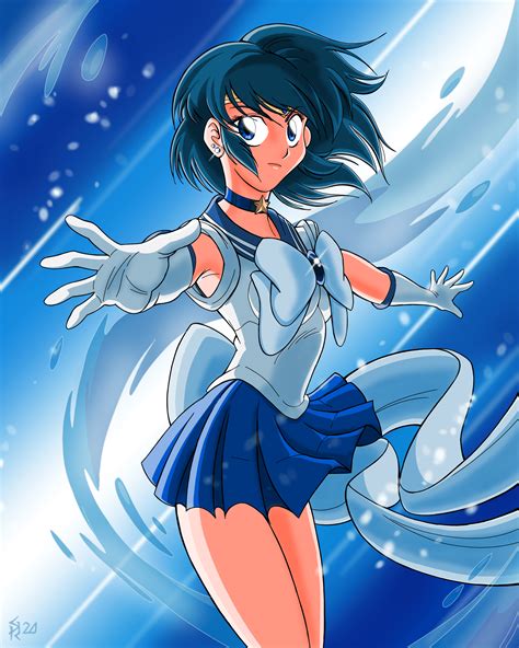 Sailor Mercury Wallpapers 4k Hd Sailor Mercury Backgrounds On