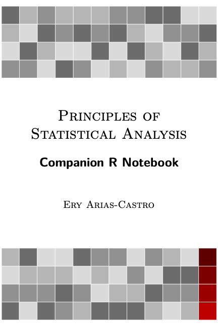 Principles Of Statistical Analysis R Companion