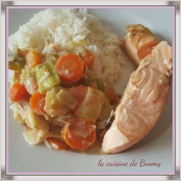 Saumon Et L Gumes Au Boursin Cookeo La Cuisine De Boomy