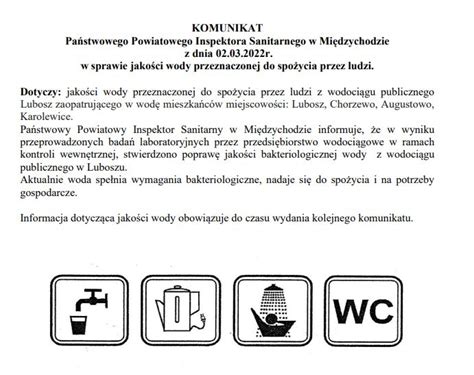 Aktualizacja Komunikat Państwowego Powiatowego Inspektora Sanitarnego