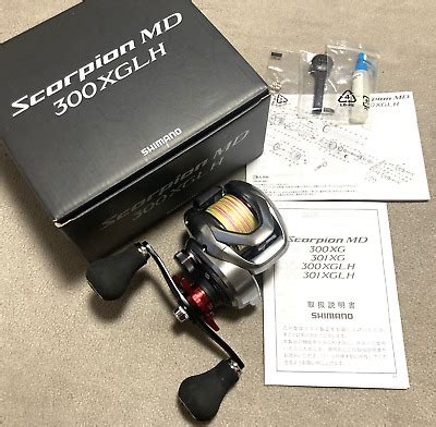 Shimano Scorpion MD 300XGLH Right Baitcasting Reel W Box From JAPAN