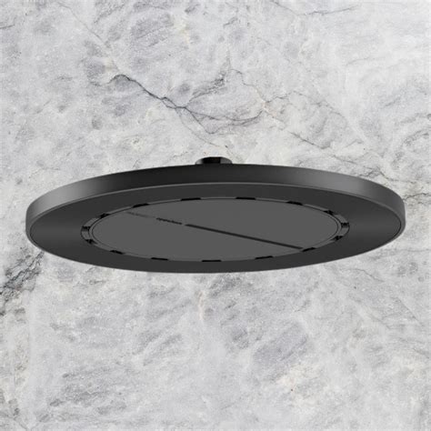 nx iko shower rose matte black buildmat