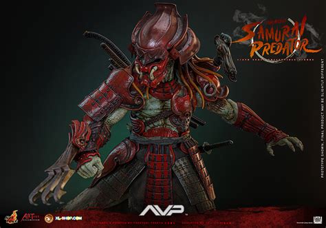 Hot Toys AC06 Alien Vs Predator 1 6th Scale Akaoni Samurai