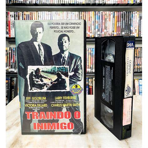 VHS Traindo O Inimigo LEGENDADO Original Laurence Fishburne Jeff