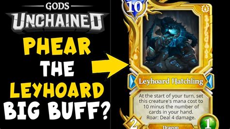 Leyhoard Hatchling Becoming Awesome Core Set Refresh In Gods Unchained