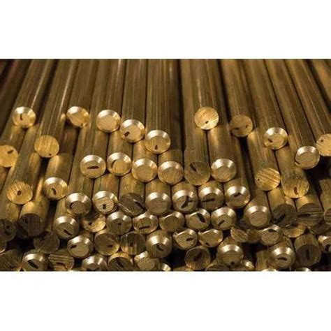 Hot Rolled Brass Round Rod Size Mm To Mm At Rs Kg In