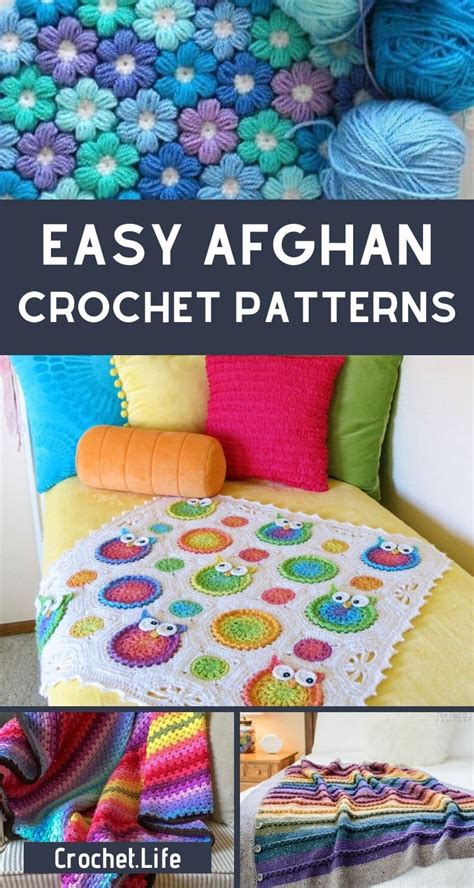 Cozy Crochet Afghan Blanket Patterns Crochet Life