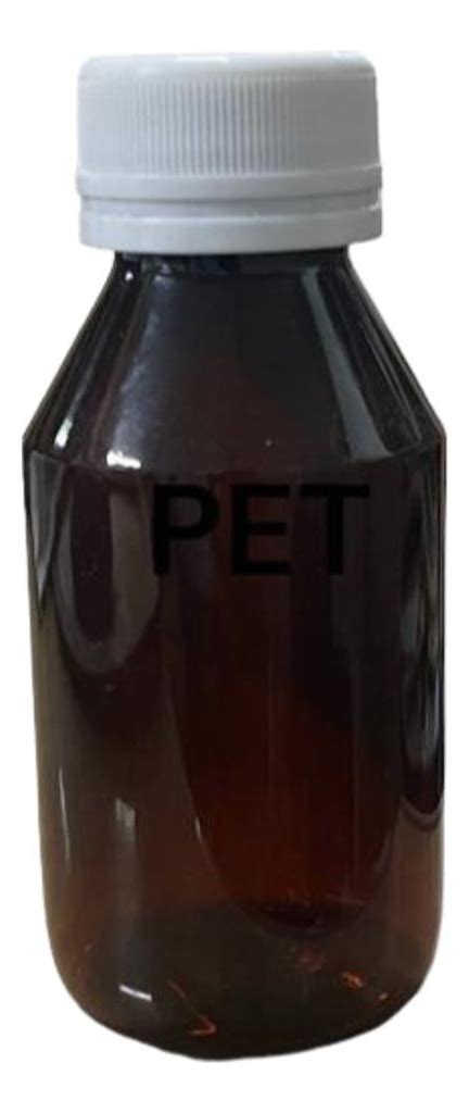 Envases Plasticos Pet Ambar Con Tapa Precinto Cc X