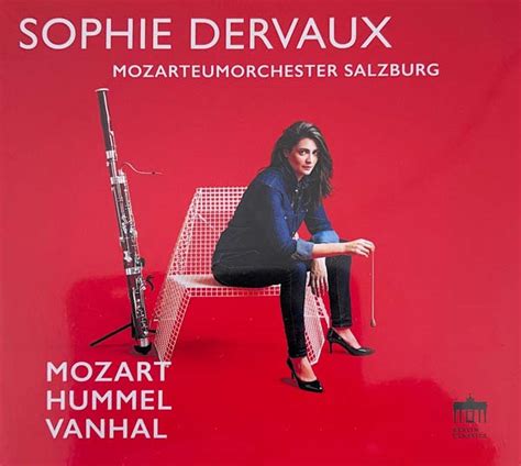 Cd Sophie Dervaux Mozarteum Orchestra Salzburg J P Chner Spezial