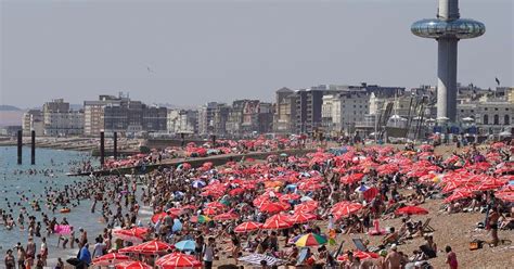 UK Weather African Plume To Bring Huge Heatwave With Scorching 35C