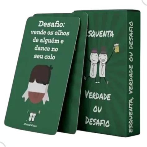 Jogos De Cartas Diversão Esquenta Verdade Ou Desafio MercadoLivre