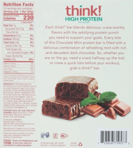 Think® Chocolate Mint Protein Bars 5 Ct 21 Oz Kroger